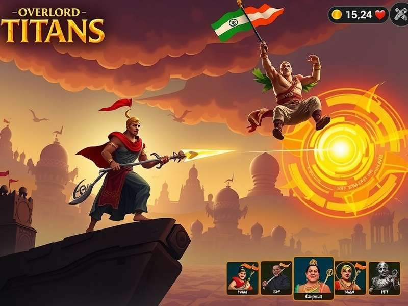 Overlord Titans titan collection screen